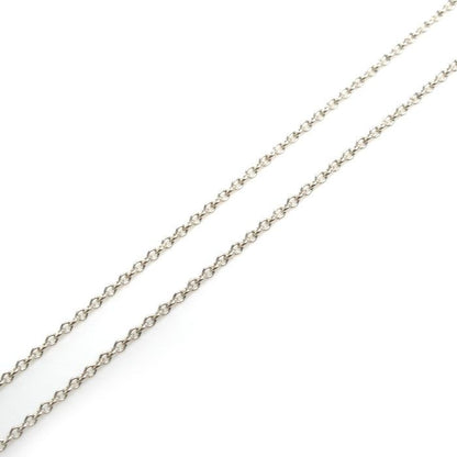 Tiffany & Co 925 Sterling Silver Letter Initial M Necklace 42 cm — view 3