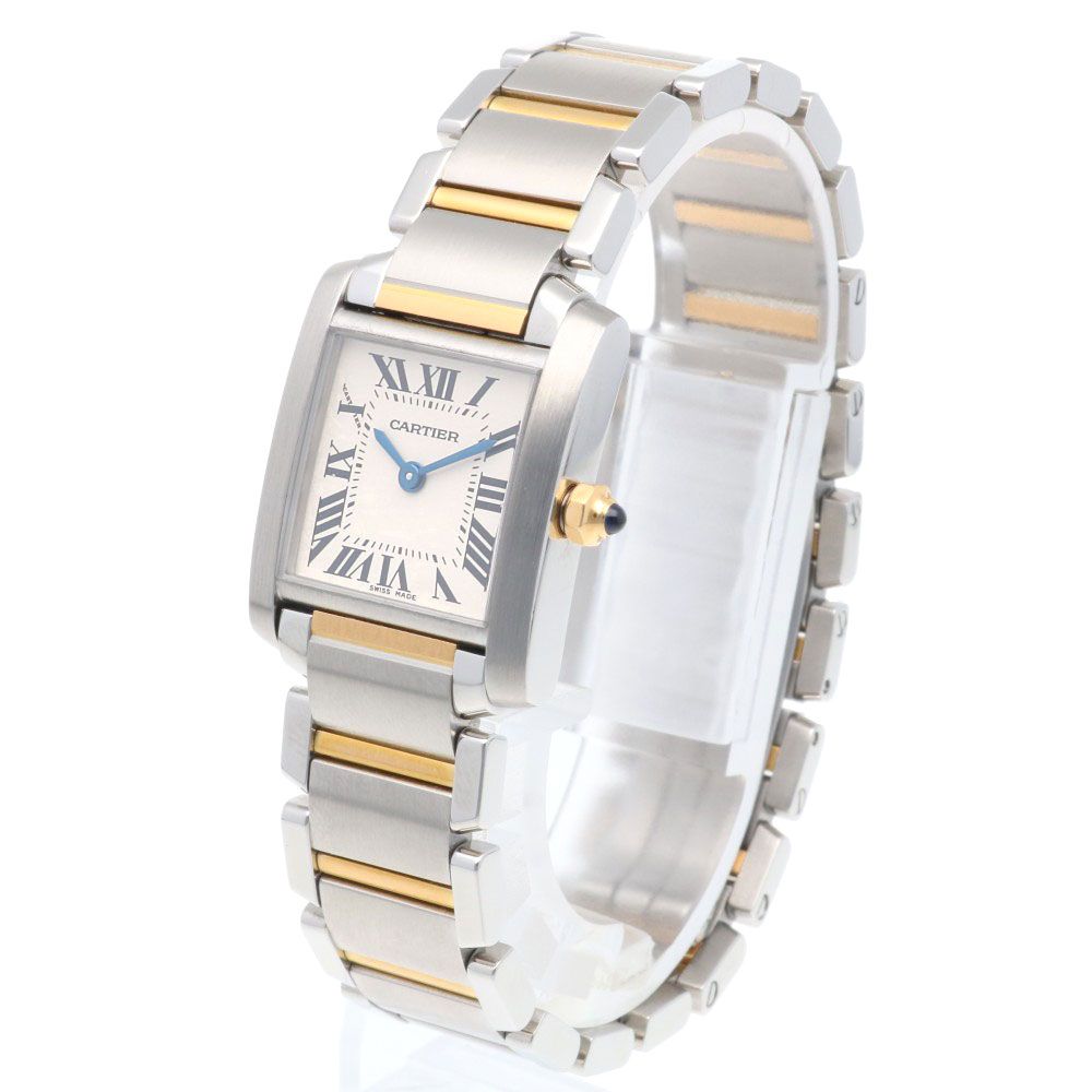 Cartier Tank Francaise SM Watch Stainless Steel Quartz — view 3