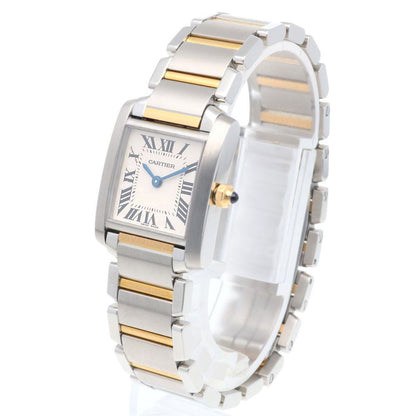 Cartier Tank Francaise SM Watch Stainless Steel Quartz — view 3