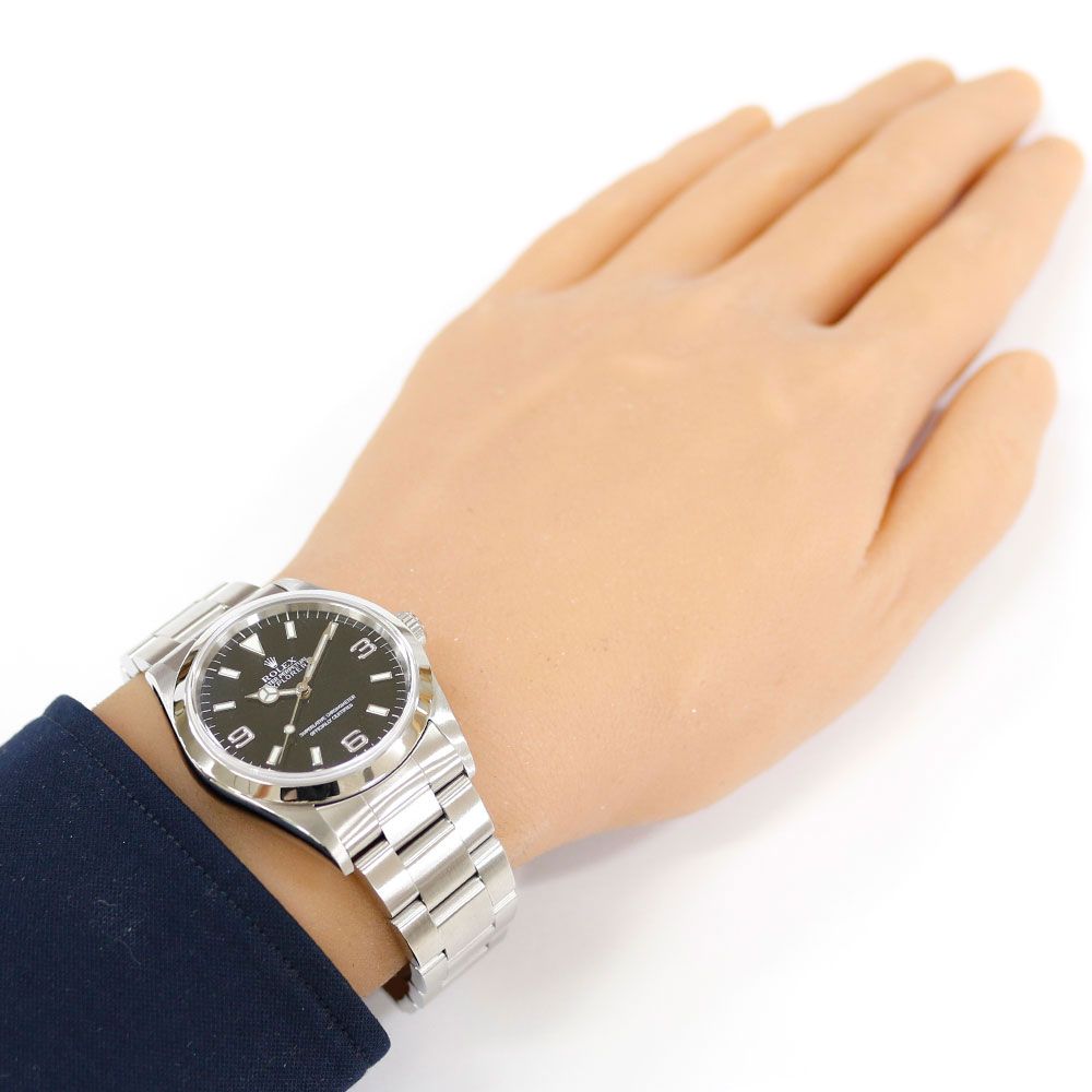 Rolex Explorer Oyster Perpetual Watch Stainless Steel Automatic Winding — view 2