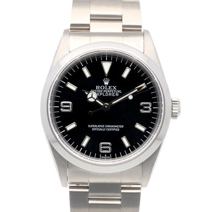 Rolex Explorer Oyster Perpetual Watch Stainless Steel Automatic Winding