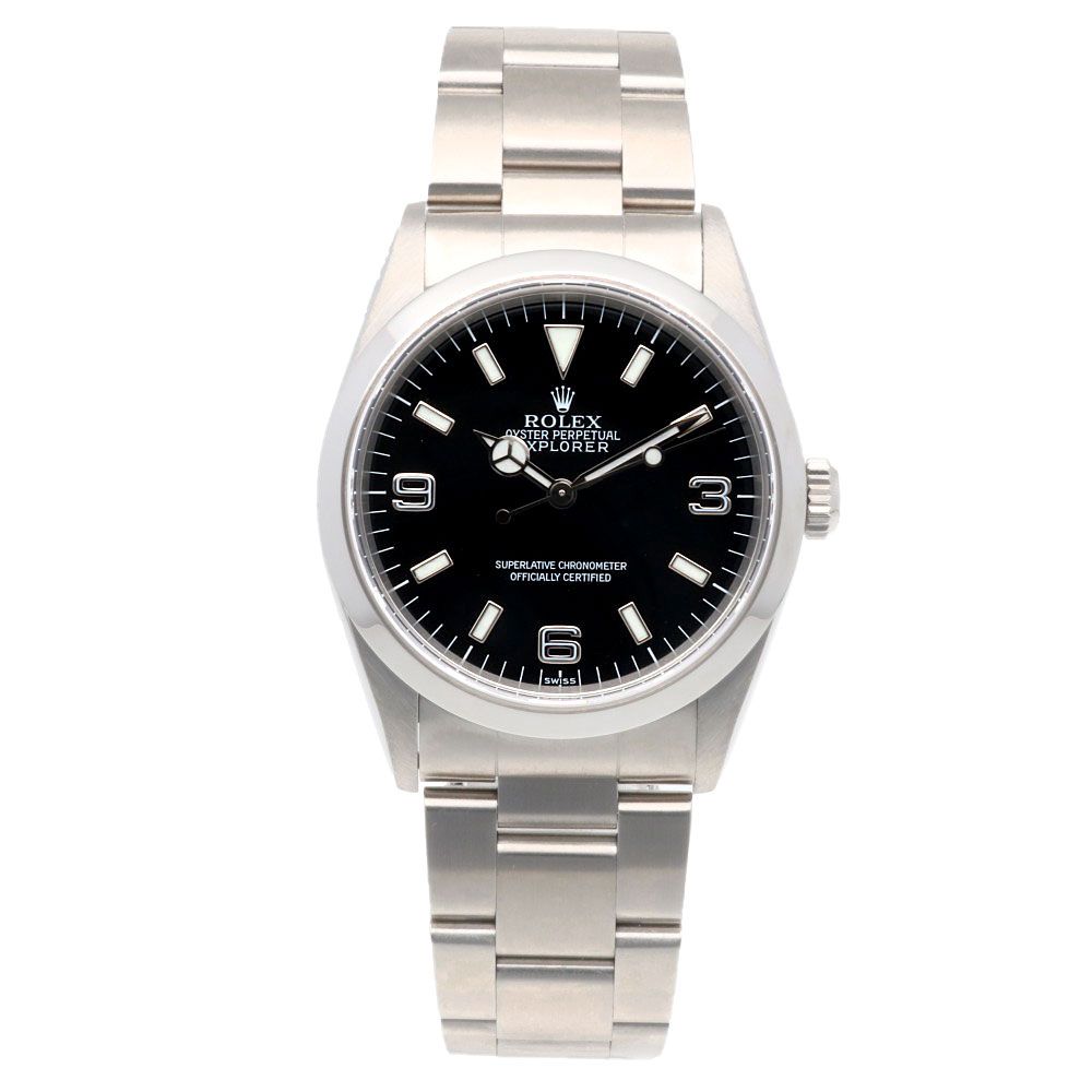 Rolex Explorer Oyster Perpetual Watch Stainless Steel Automatic Winding — view 8