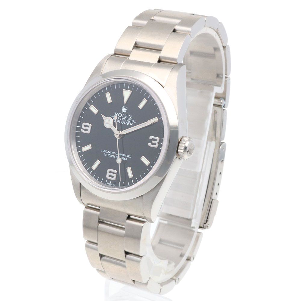 Rolex Explorer Oyster Perpetual Watch Stainless Steel Automatic Winding — view 3