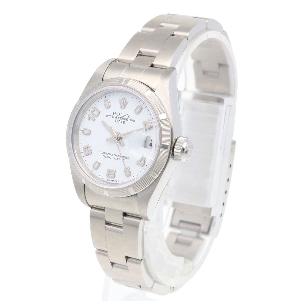 Rolex Date Oyster Perpetual Watch Stainless Steel Automatic Winding Overhauled — view 3