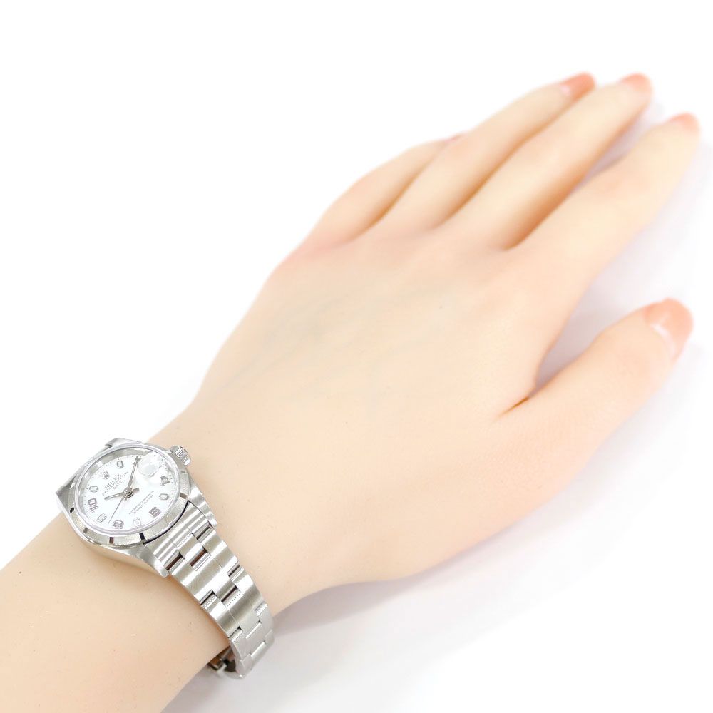 Rolex Date Oyster Perpetual Watch Stainless Steel Automatic Winding Overhauled — view 2
