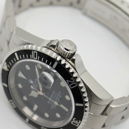 Rolex Submariner Date Number Black Watch Automatic Winding Polished — view 4