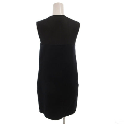 Celine Phoebe Philo Era Sleeveless Dress Silk 34 Navy — view 2
