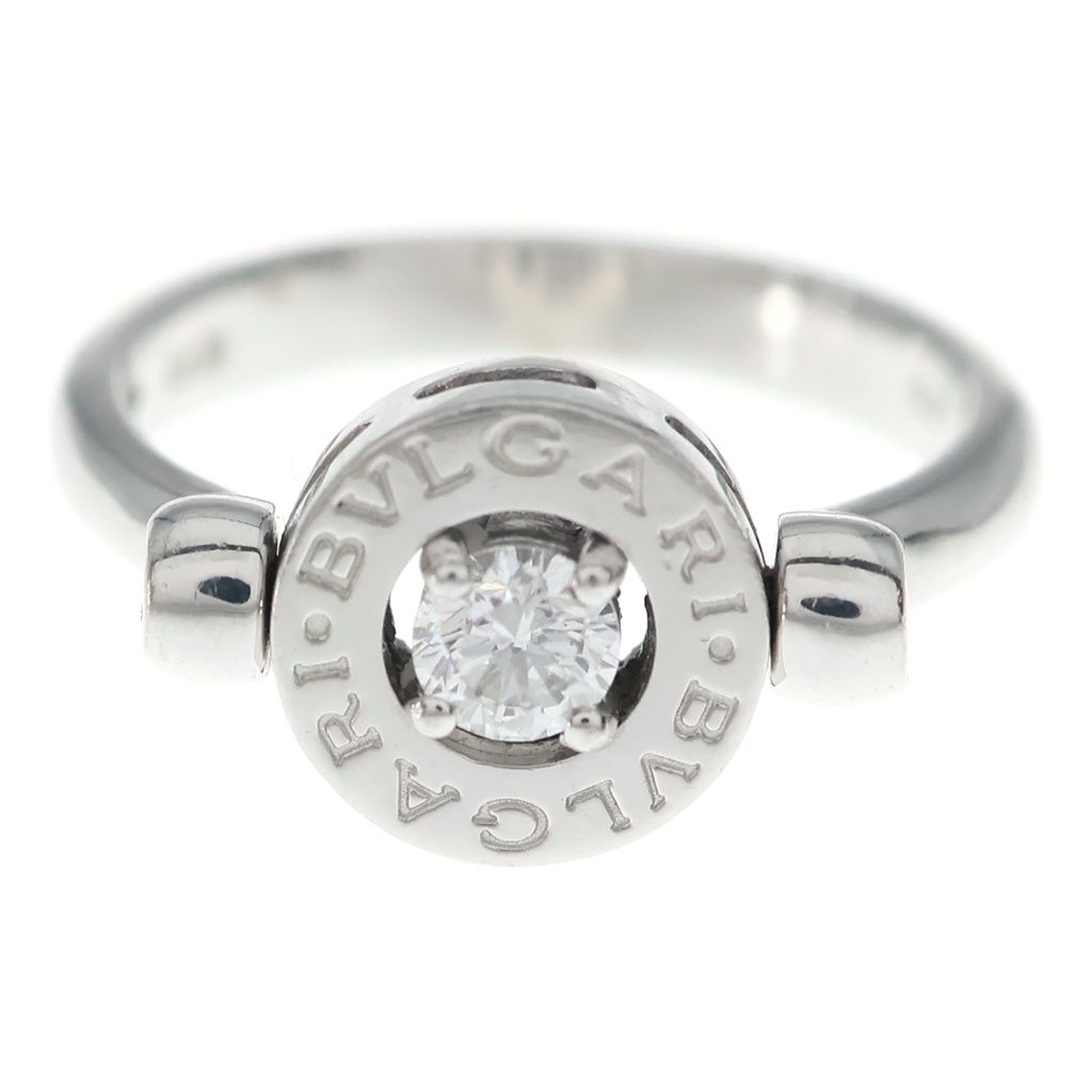 Bvlgari Flip Ring Diamond White Gold — view 4