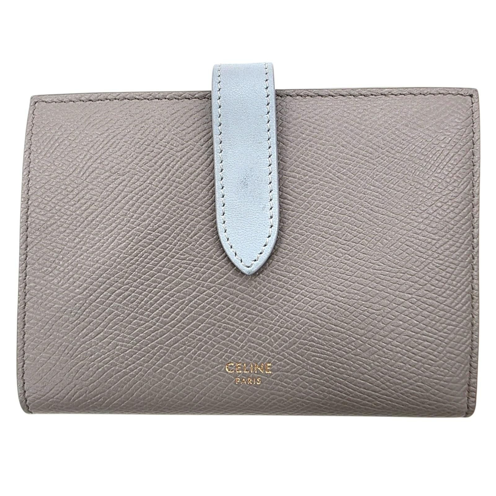 Celine Midi Amstrap Wallet Bifold
