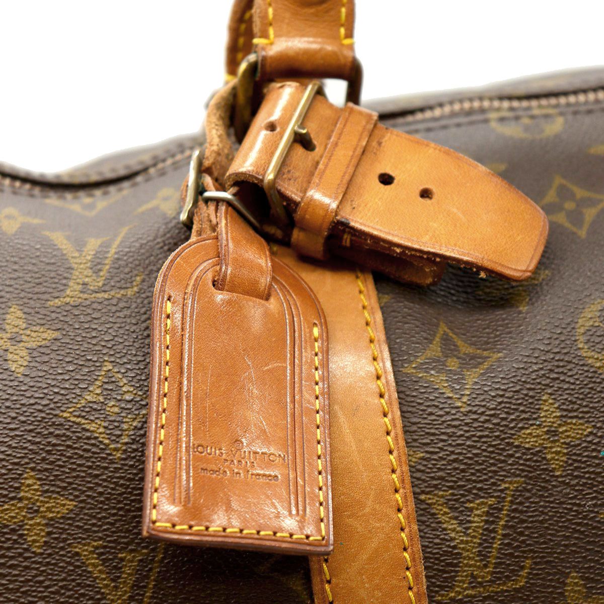 Louis Vuitton Keepall 50 Boston Bag Monogram Leather Vintage — view 3