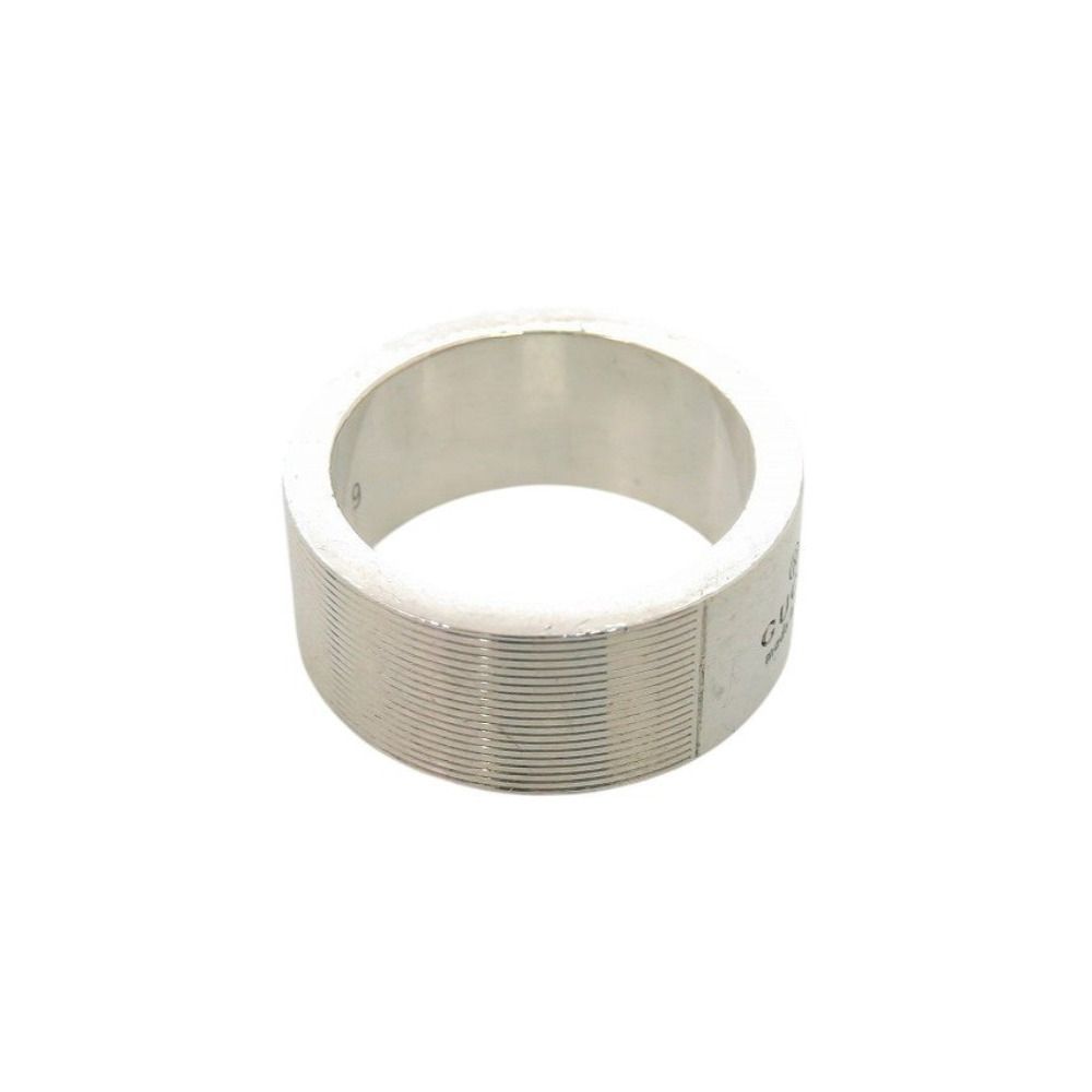 Gucci Logo Ring 925 Sterling Silver — view 4