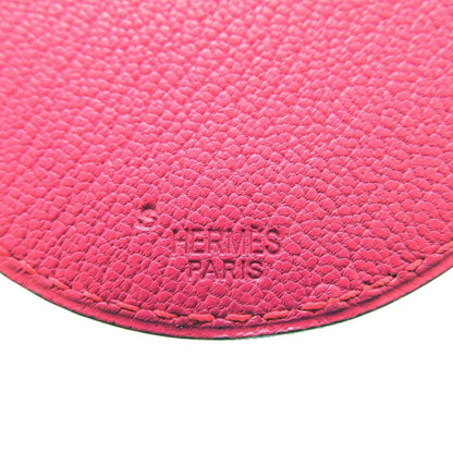 Hermes Chevrumizol shocking Bag Charm Key Holder — view 3