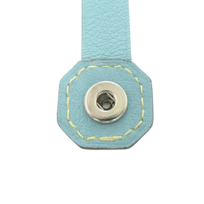 Hermes Petit Ash Bracelet Veau Swift Yellow Light Blue — view 6