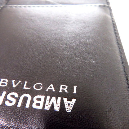 Bvlgari Ambush Collaboration Leather Black Card Case — view 7