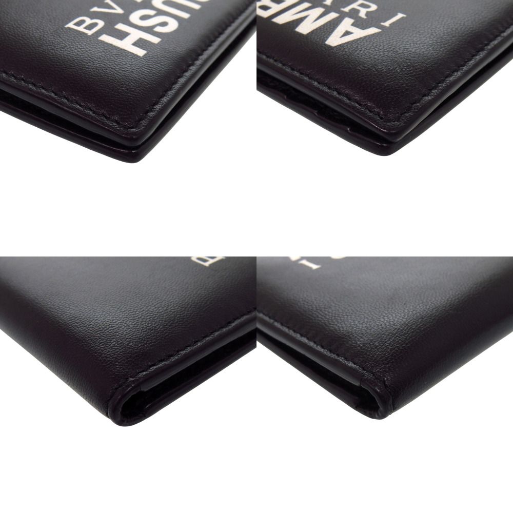 Bvlgari Ambush Collaboration Leather Black Card Case — view 3