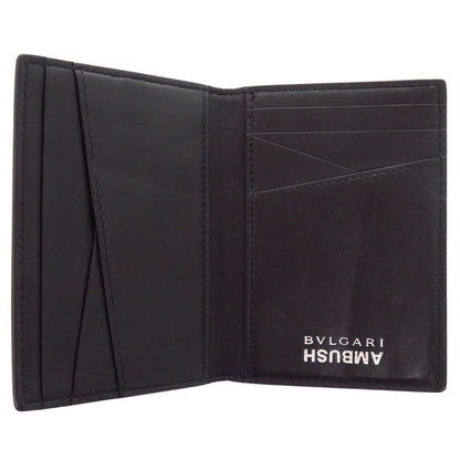 Bvlgari Ambush Collaboration Leather Black Card Case — view 4