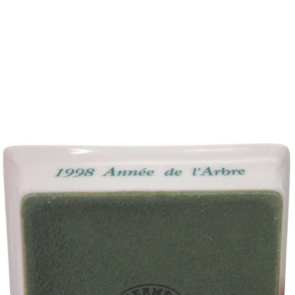 Hermes Plate Square Annee de L'arbre Tall Porcelain White — view 4
