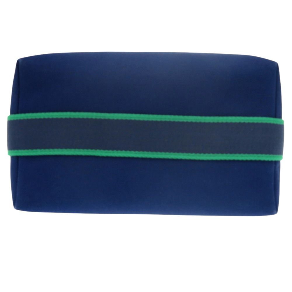 Hermes Bride-a-Brac PM Cotton Canvas Navy Handbag — view 3