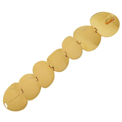 Celine Bangle Metal Gold Bracelet — view 6