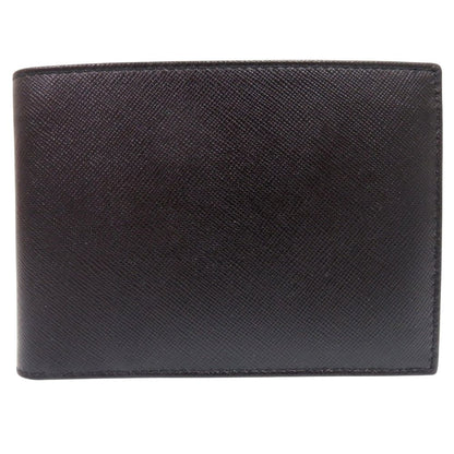 Prada Saffiano Leather Black Bifold Wallet — view 2