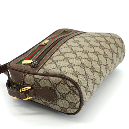Gucci Shoulder Bag GG Supreme Sherry Leather Vintage — view 3