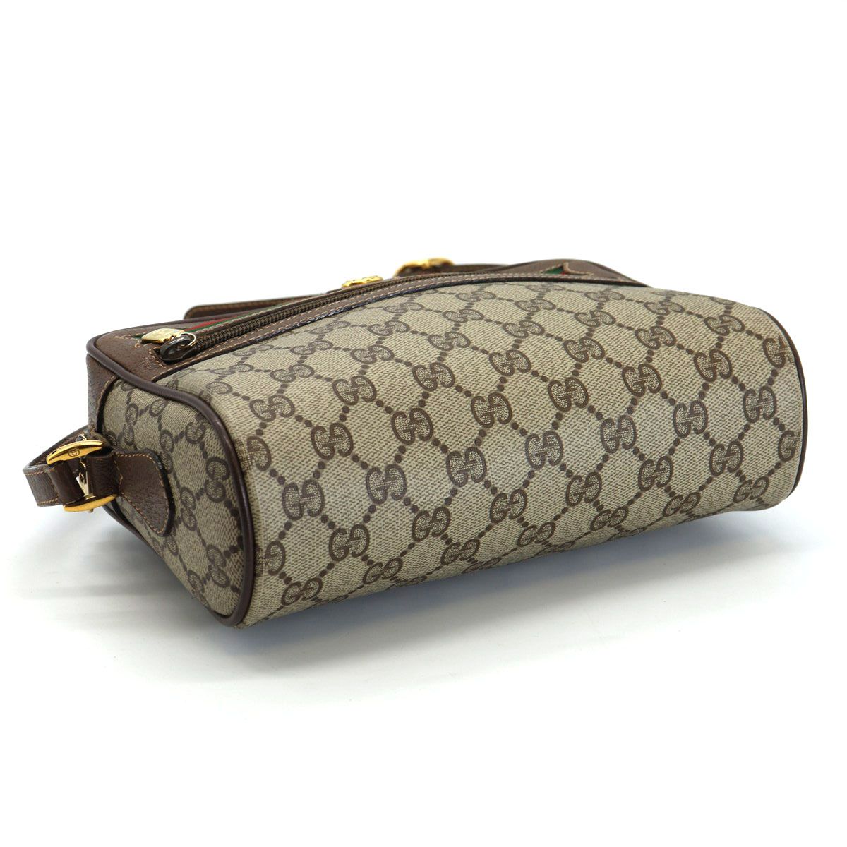 Gucci Shoulder Bag GG Supreme Sherry Leather Vintage — view 5