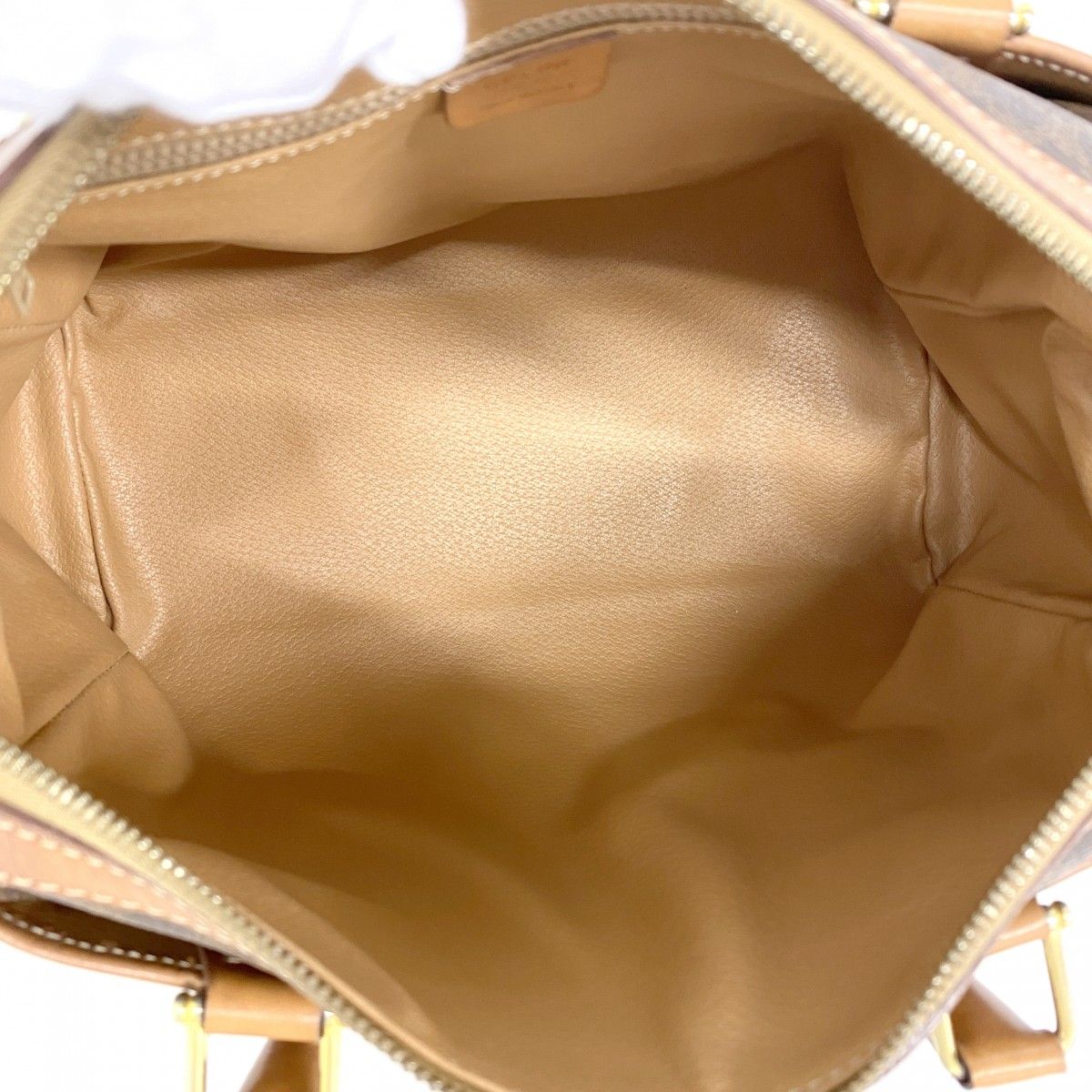 Celine Handbag Macadam Brown Gold — view 4