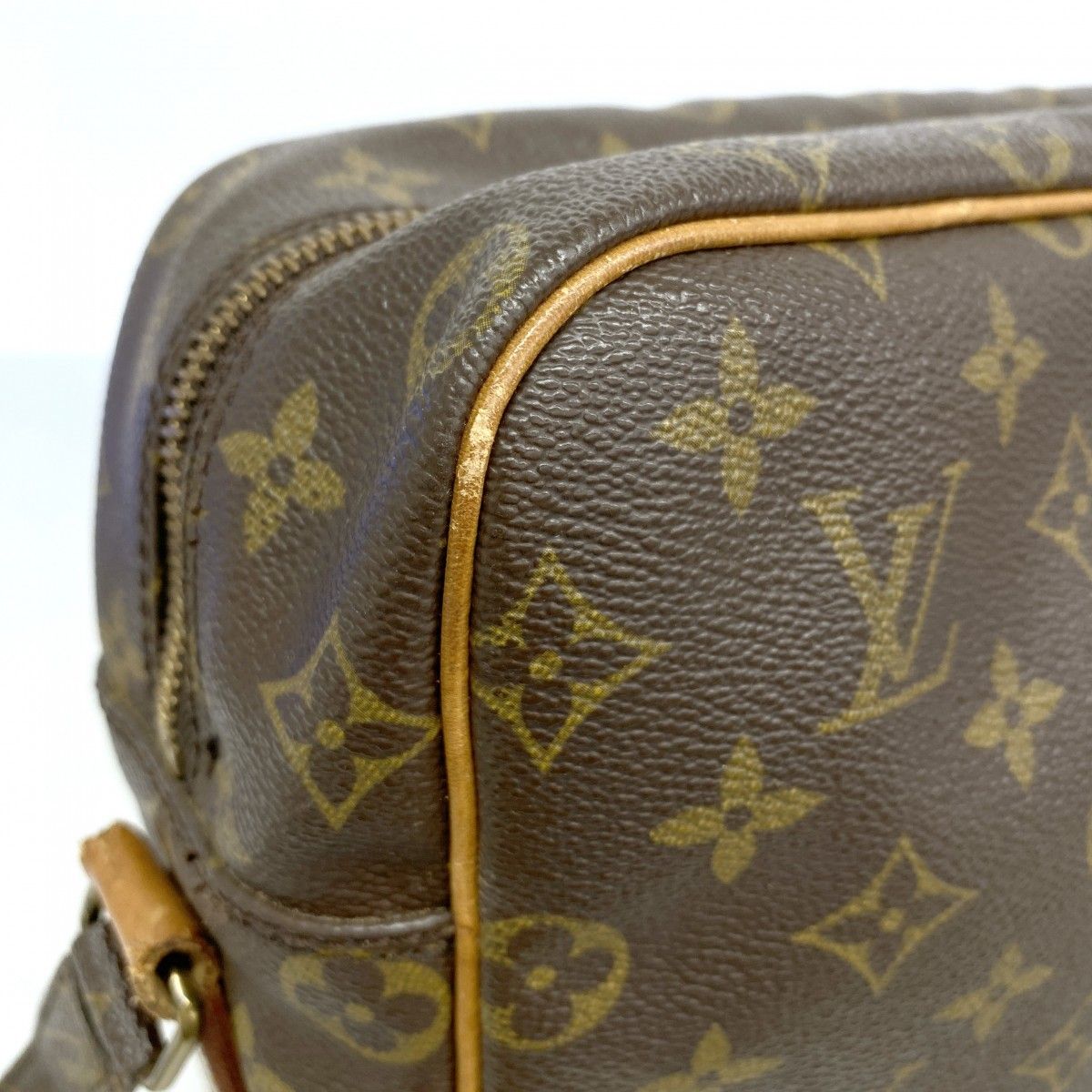 Louis Vuitton Shoulder Bag Monogram Nile GM Brown — view 9