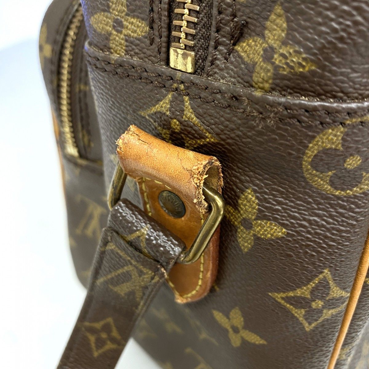 Louis Vuitton Shoulder Bag Monogram Nile GM Brown — view 8