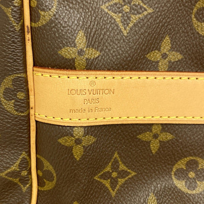 Louis Vuitton Boston Bag Monogram Keepall Bandouliere 55 Brown — view 5