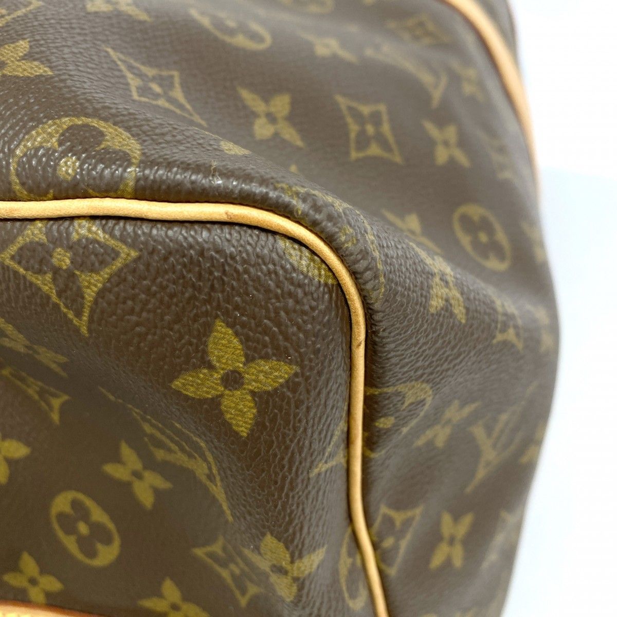 Louis Vuitton Boston Bag Monogram Keepall Bandouliere 55 Brown — view 6