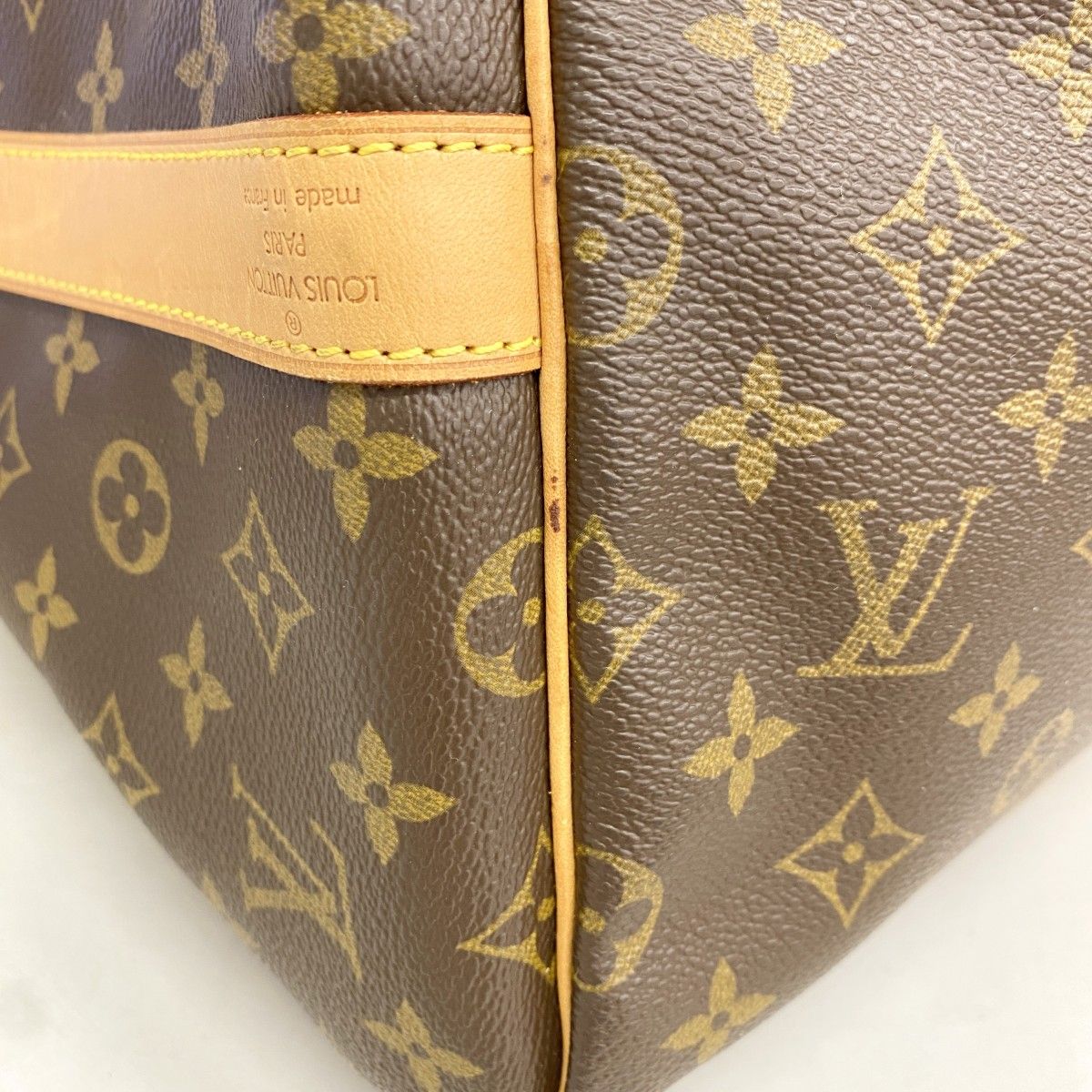 Louis Vuitton Boston Bag Monogram Keepall Bandouliere 55 Brown — view 7