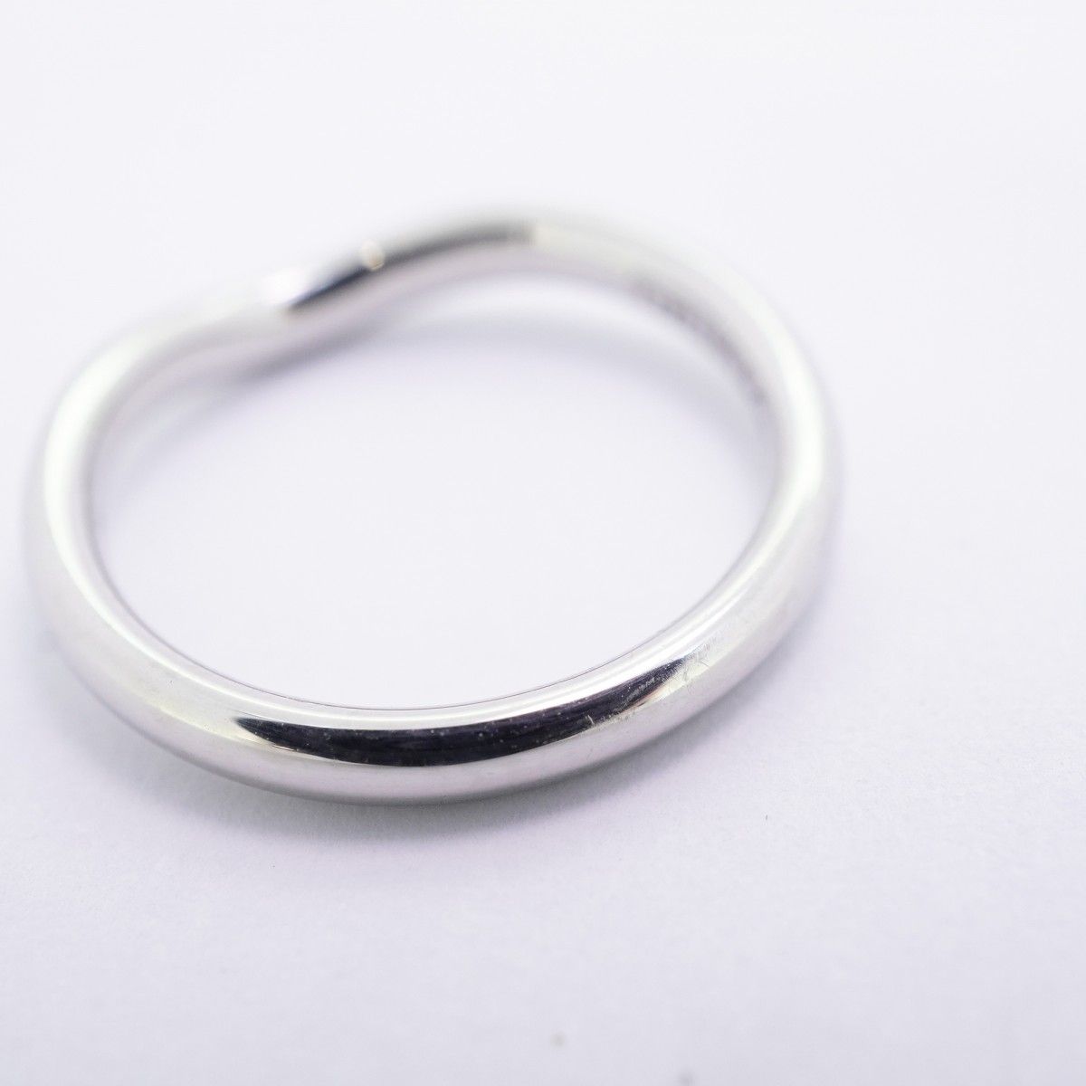 Tiffany & Co Ring T Cube Band Platinum — view 8