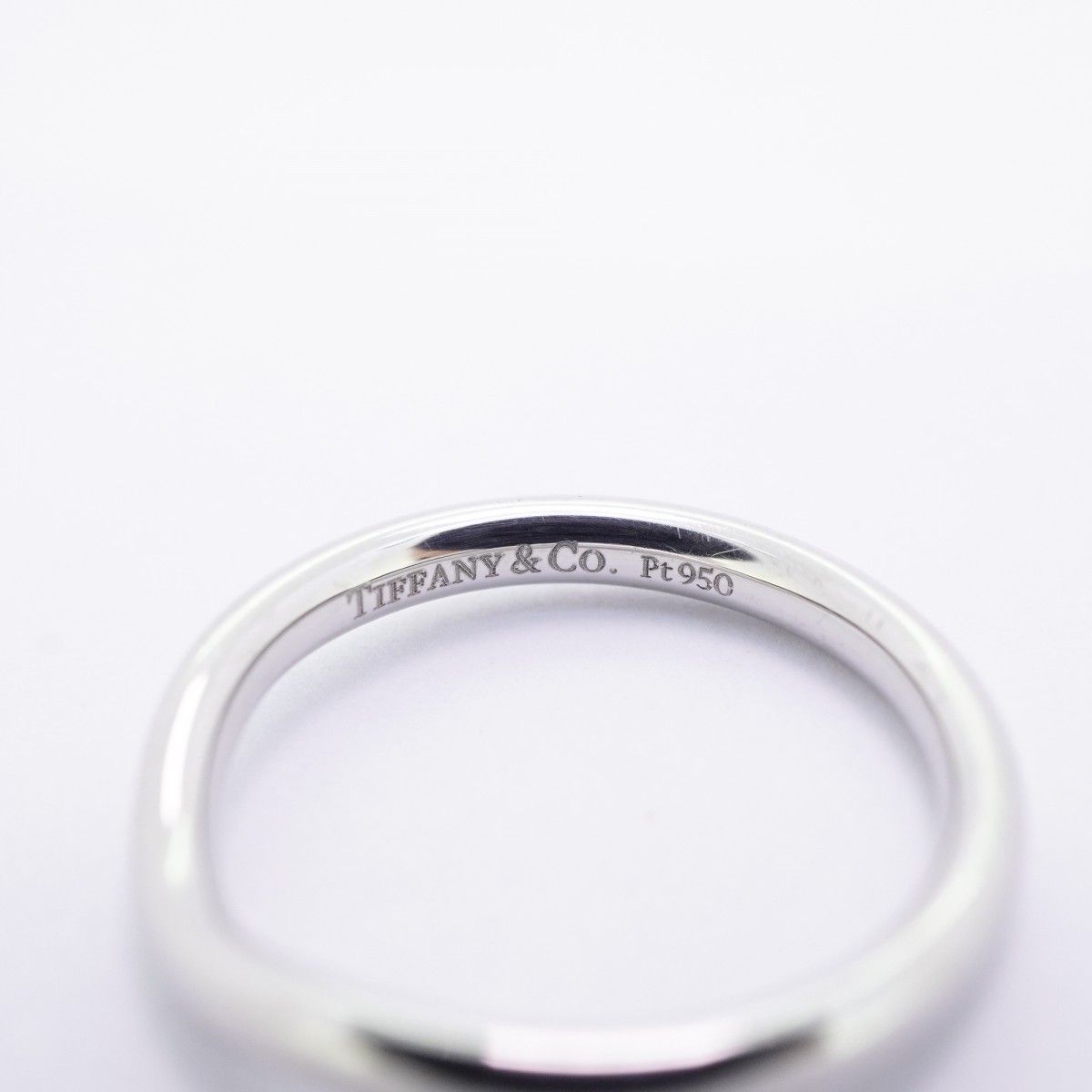 Tiffany & Co Ring T Cube Band Platinum — view 4