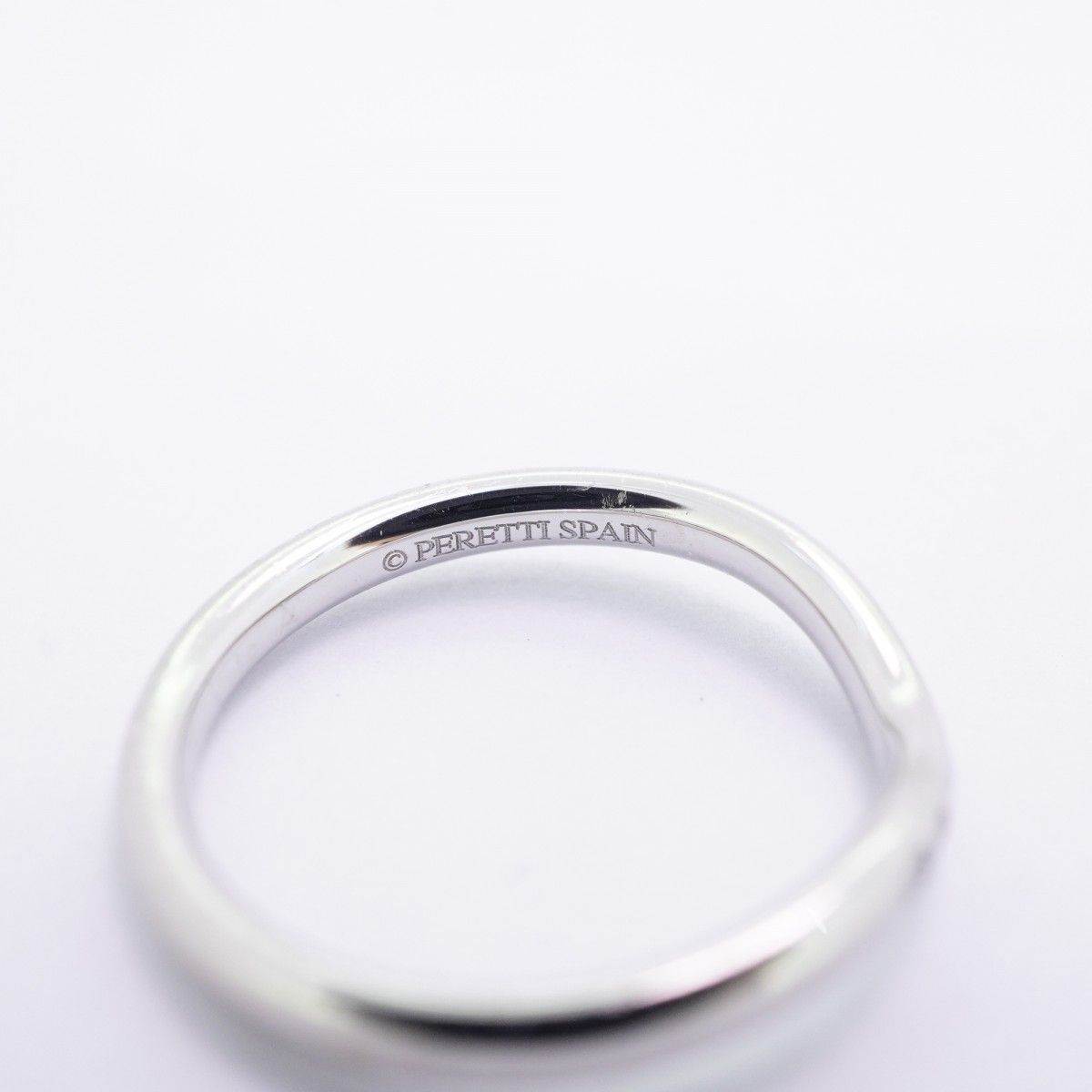 Tiffany & Co Ring T Cube Band Platinum Diamond — view 5
