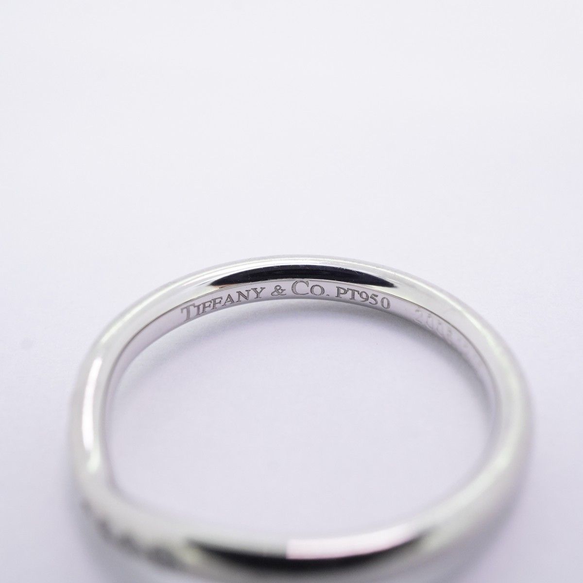 Tiffany & Co Ring T Cube Band Platinum Diamond — view 4