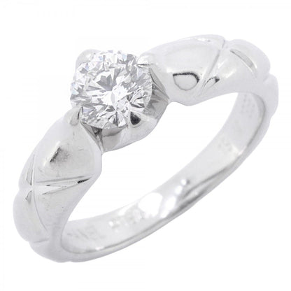 Chanel Ring Quilted Platinum Diamond