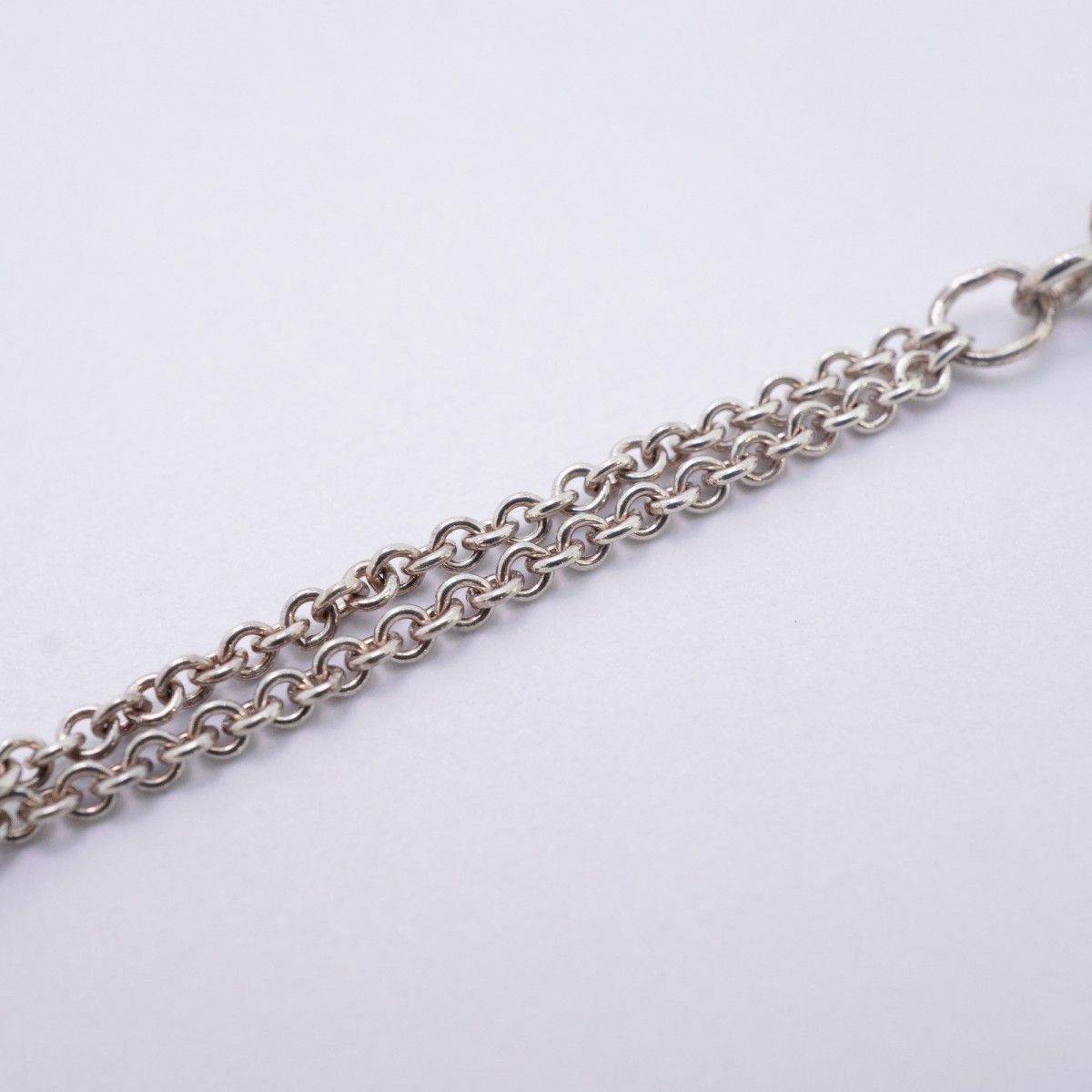 Tiffany & Co Necklace Infinity Double Chain Silver — view 8