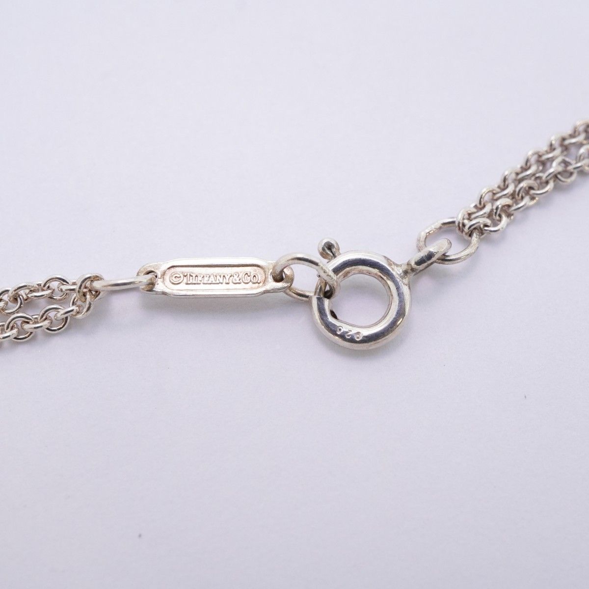 Tiffany & Co Necklace Infinity Double Chain Silver — view 4