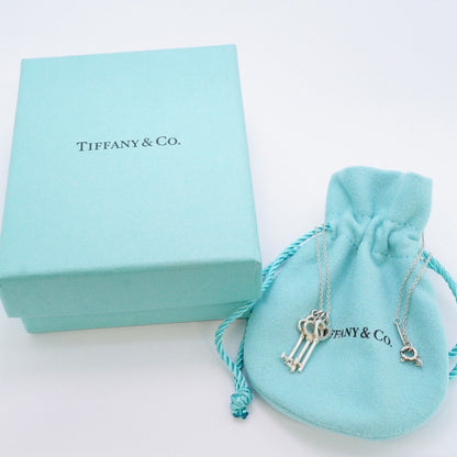 Tiffany & Co Necklace Triple Key Silver — view 7
