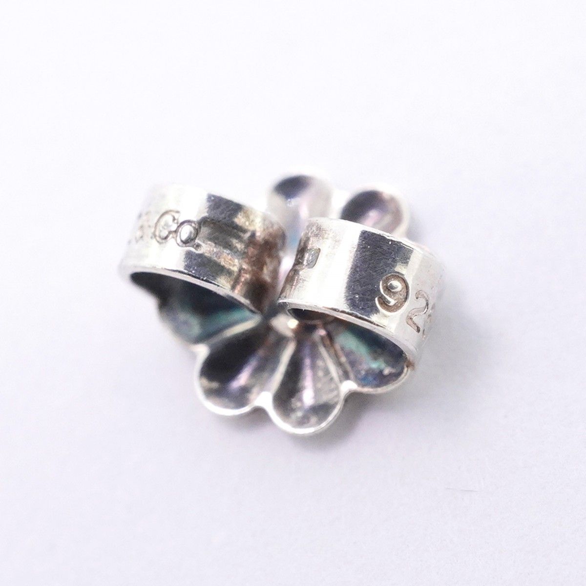 Tiffany & Co Earrings Heart Link Drop Silver — view 6