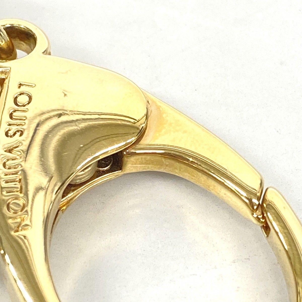 Louis Vuitton Key Holder Charm Bijou Sac Tresor Gold Azur — view 6
