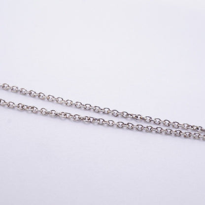 Tiffany & Co Necklace Double Return to Heart 925 Sterling Silver Blue — view 8