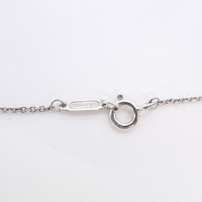 Tiffany & Co Necklace Double Return to Heart 925 Sterling Silver Blue — view 4