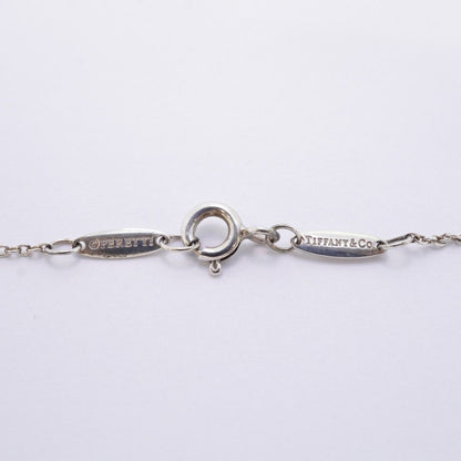 Tiffany & Co Necklace by the Yard 925 Sterling Silver Pink Saffiano — view 4