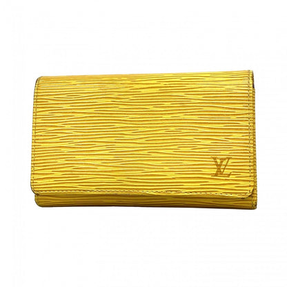 Louis Vuitton Wallet Epi Porte-Monnaie Viennois Tresor Tassili Yellow