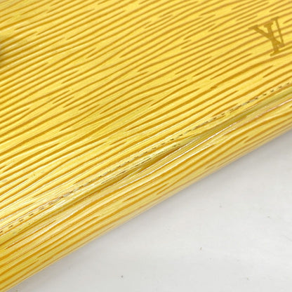 Louis Vuitton Wallet Epi Porte-Monnaie Viennois Tresor Tassili Yellow — view 8