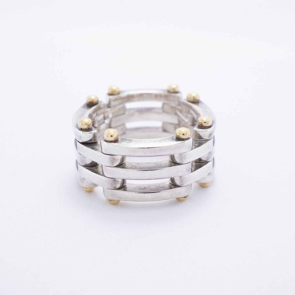 Tiffany & Co Ring Gate 18k Yellow Gold 925 Sterling Silver — view 3