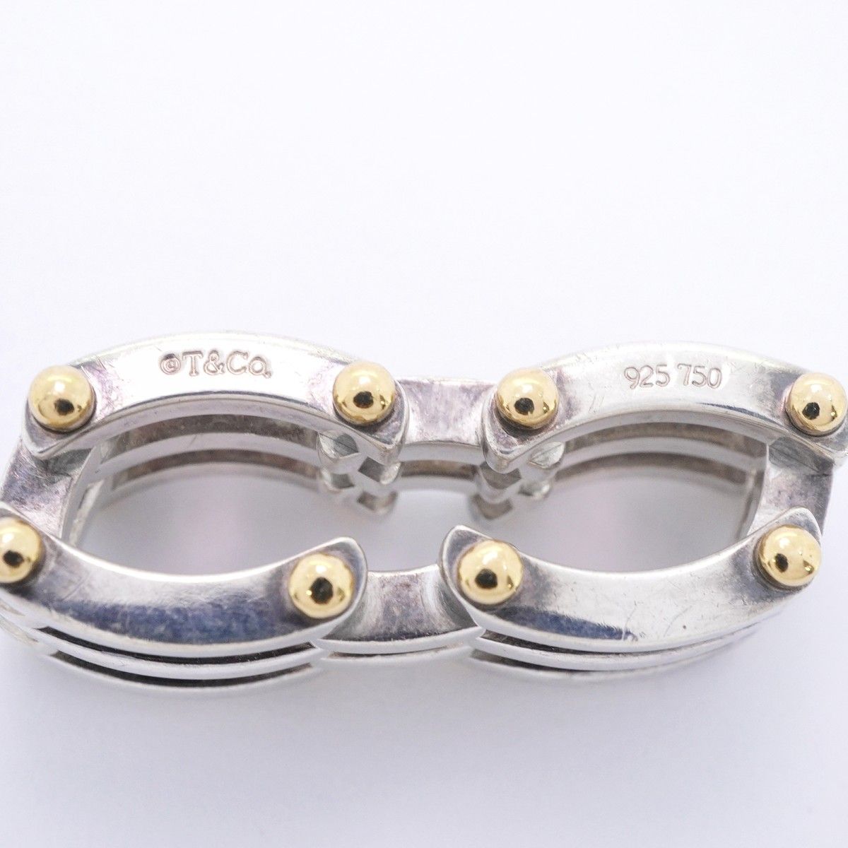 Tiffany & Co Ring Gate 18k Yellow Gold 925 Sterling Silver — view 4