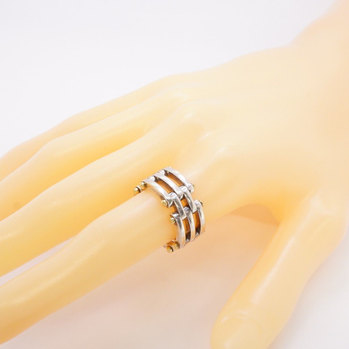 Tiffany & Co Ring Gate 18k Yellow Gold 925 Sterling Silver — view 6